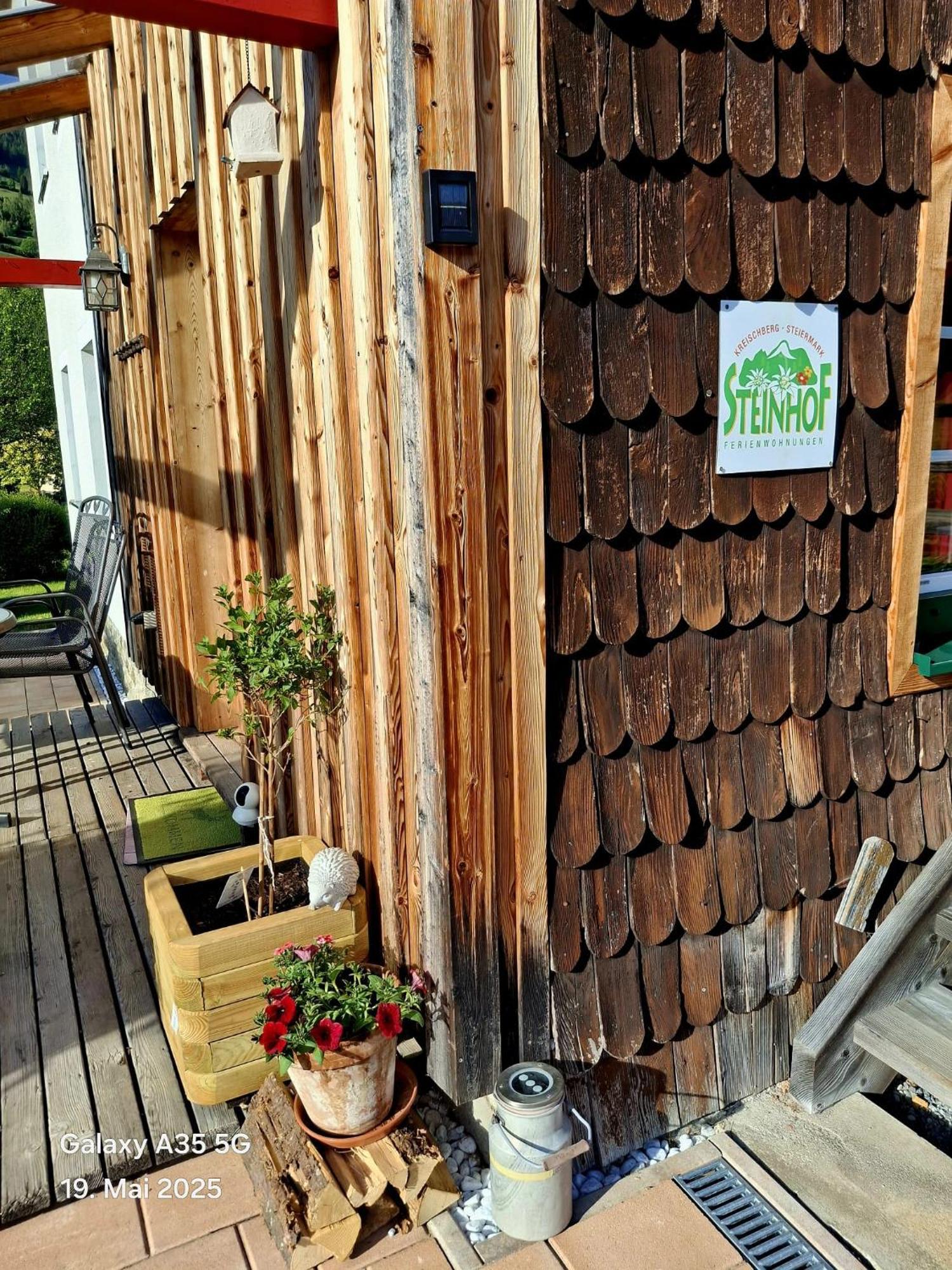 Haus Steinhof Villa Sankt Lorenzen ob Murau Eksteriør billede